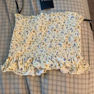 Forever 21 Floral Crop Top